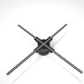 Factory 4 Blades HD 80cm 3D Holographic Display 1920*1080 Spinning 3D Projector LED Advertising Hologram Fan With Wifi APP