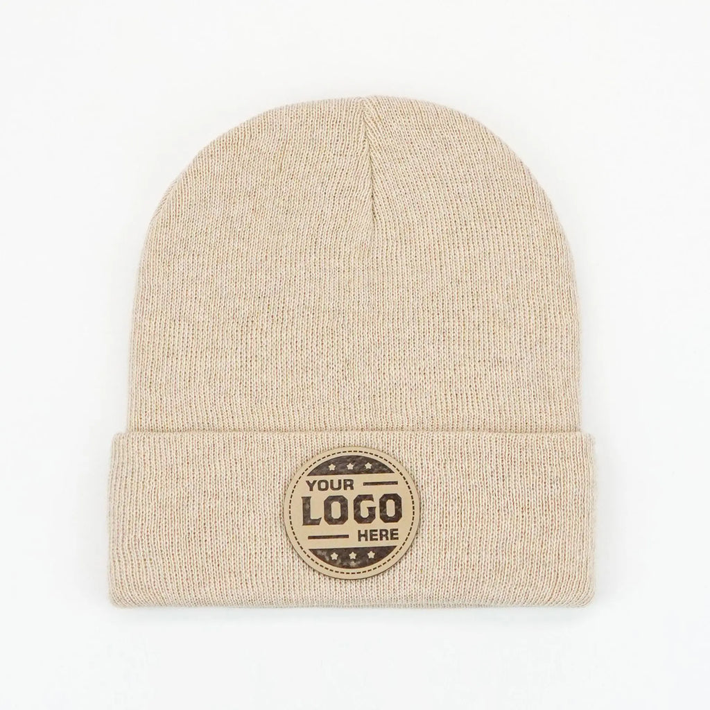 Unisex Knitted Hat with Windproof Brim Warm Top 3D Embroidery Letter Pattern 100% Acrylic Candy Colors Versatile for Couples
