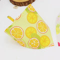 Wholesale Stocked Summer Fruit Bibs Cowboy Pet Bandana