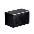 Wholesale Jelos Customized 304 Stainless Steel Durable Square Tissue Box Titanium Black Bathroom Wall Mount Modern Design