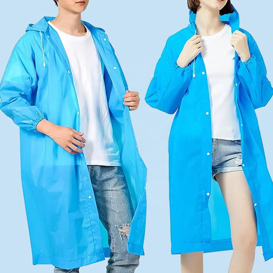 Factory Price Customized Logo Print Rain Coat Waterproof Rain Poncho Raincoat