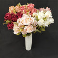 Centerpiece Flower 11 Polish Rosebuds Decoration Mariage Artificial Flowers Decorative