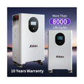 Solar Powerwall Energy Storage Battery 10Kw 15Kwh Inverter Lifepo4 Battery Pack Wall Mounted Battery for Home Solar System