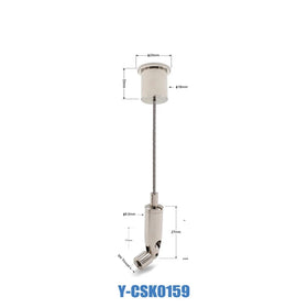 Ceiling Cable Suspension Systems Kit Fabrication Services Cable Gripper Other Lighting Accessories Light Suspension System