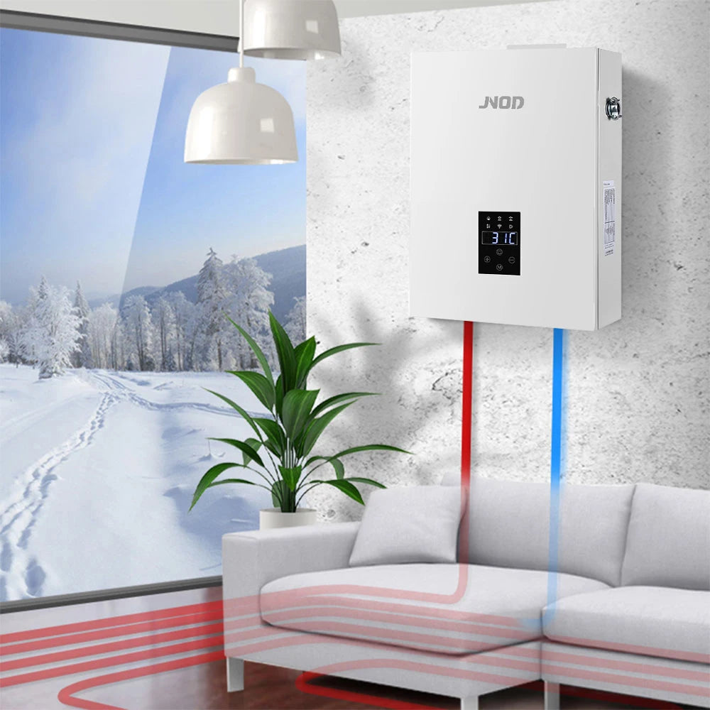 JNOD Underfloor and Radiator Heating Electric System Boiler 7.5kW for Winter Home Central Heating
