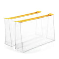Tsa Approved Clear Travel Toiletry Makeup Bag Pouch Handy Quart-sized Zipper Bag Airport Flight Compliant Carry-on Clear Bag