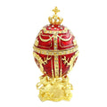 European Palace Egg Jewelry Box with Diamond