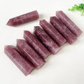 Wholesale Healing Red Strawberry Quartz Point Crystal Tower for Healing