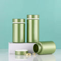 180 ML Green Customize Plastic Jar Plastic Apothecary Jars  Tailored Packaging Solution