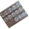 HQ GEMS Hand Make 6A CZ Diamond  Princess Cushion Cut Top Quality Supply White Cubic Zirconia Stone Loose Gemstone