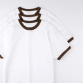 Custom Screen Print 100% Cotton T-shirt Blank Unisex Graphic Heavyweight Oversized Streetwear for Ringer Color Block Men t Shirt