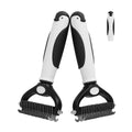 Factory Wholesale Penguin Handle Double Sided Pet Open Knot Comb Cat Dog Safe Dematting Grooming Comb