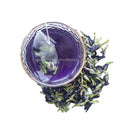 Factory Detox Pure Dried Butterfly Pea Flowers Pyramid Triangle Tea Bags with String Custom Private Label Organic Herbal Tea