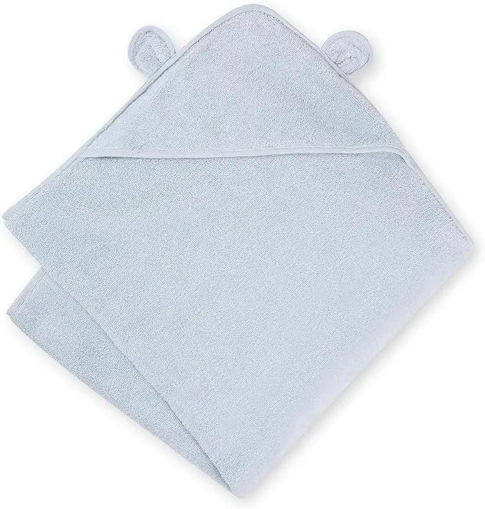 Organic Hooded Baby Bath Towel-Ultra Soft Cloud Tactile 100% Cotton Absorbent Bathroom Use