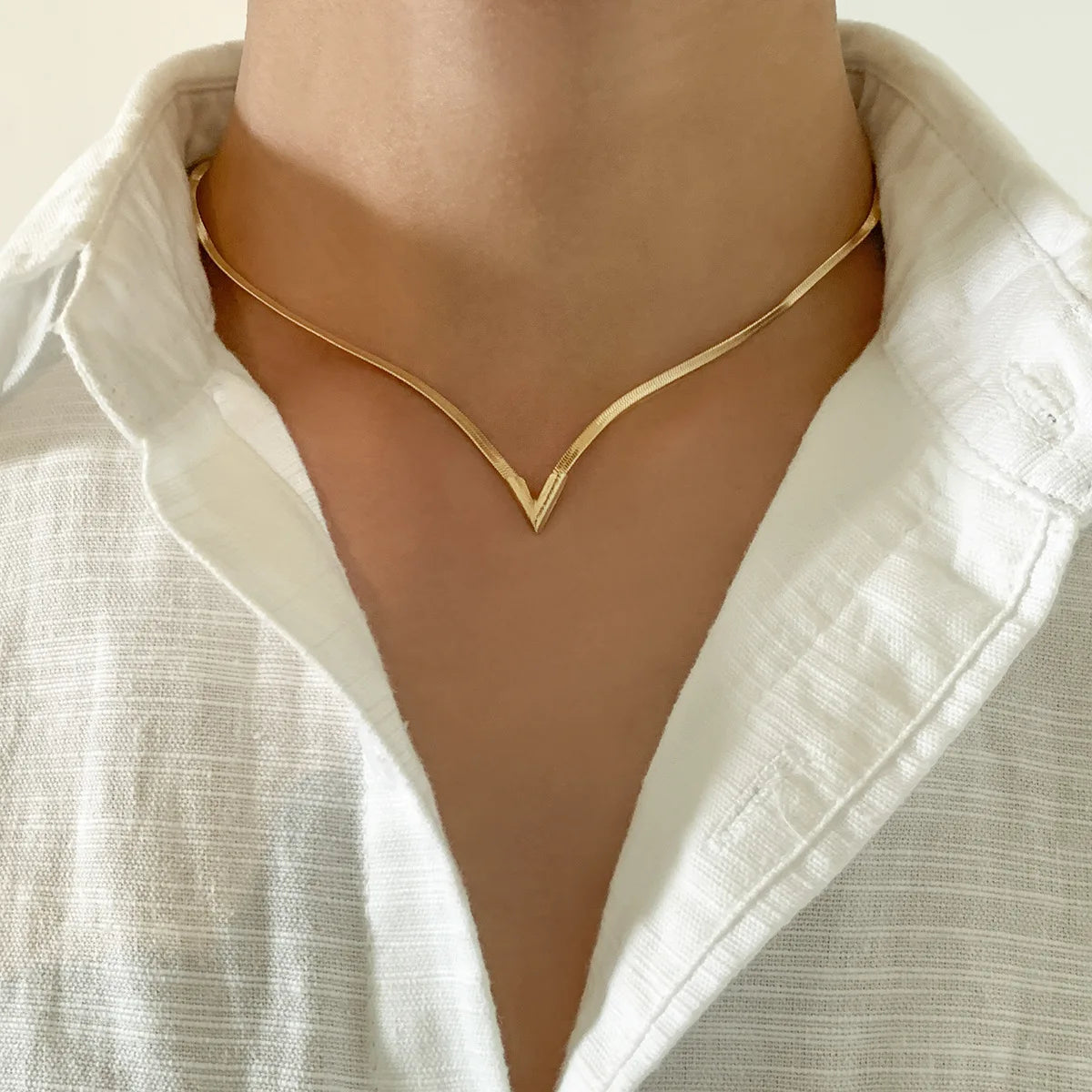 European and American Cross-border Men's Jewelry Men Chain Necklace Design with 18k Gold Plated