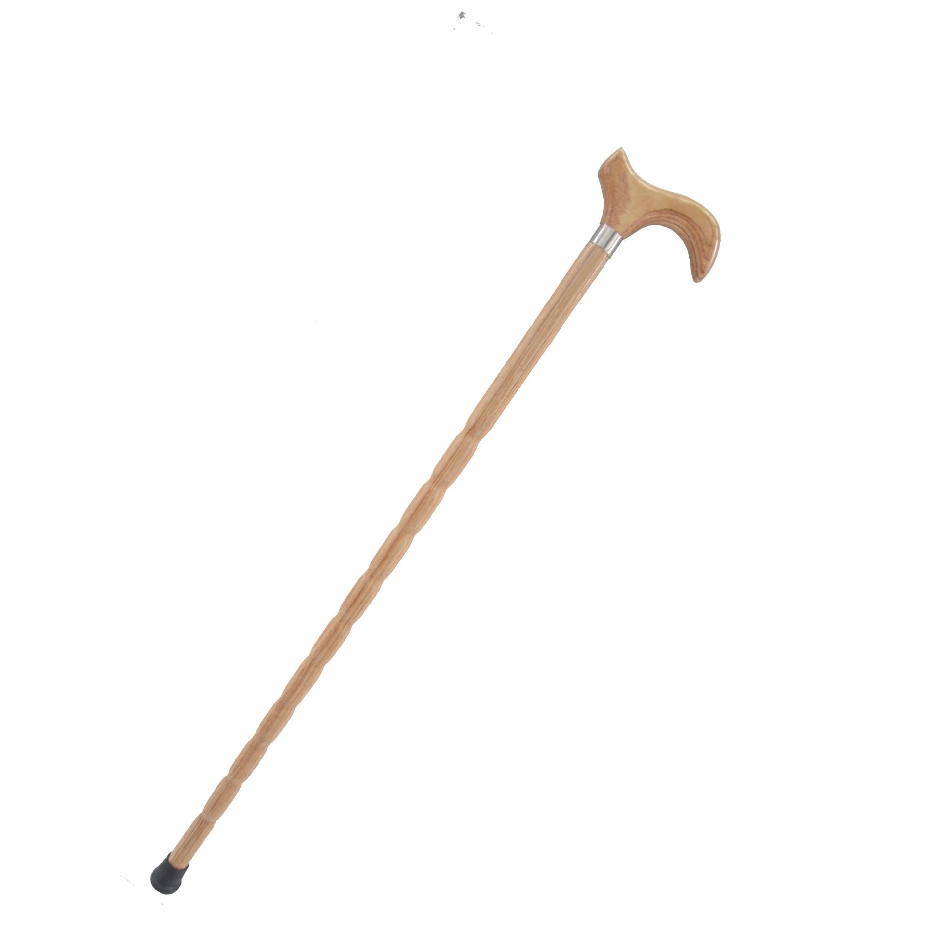 Manufacturers Directly for Anti-slip Solid Wood Tap Crutches for the Elderly With Crutches