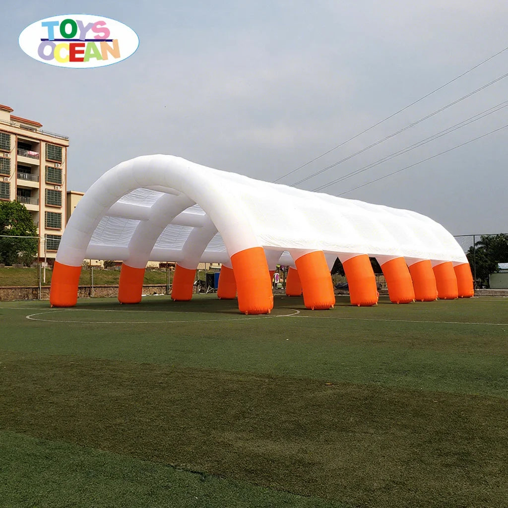 Factory Wholesale Cheap Outdoor Arch Event Camping Inflatable Dome Tent 210D Oxford Material 220V/110V Compatible for Sale