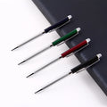 Luxury Slim 0.7mm Metal Twist Ballpoint Pen Laser Engraving Customizable Office Business Marketing Hotel Wedding Custom Logo