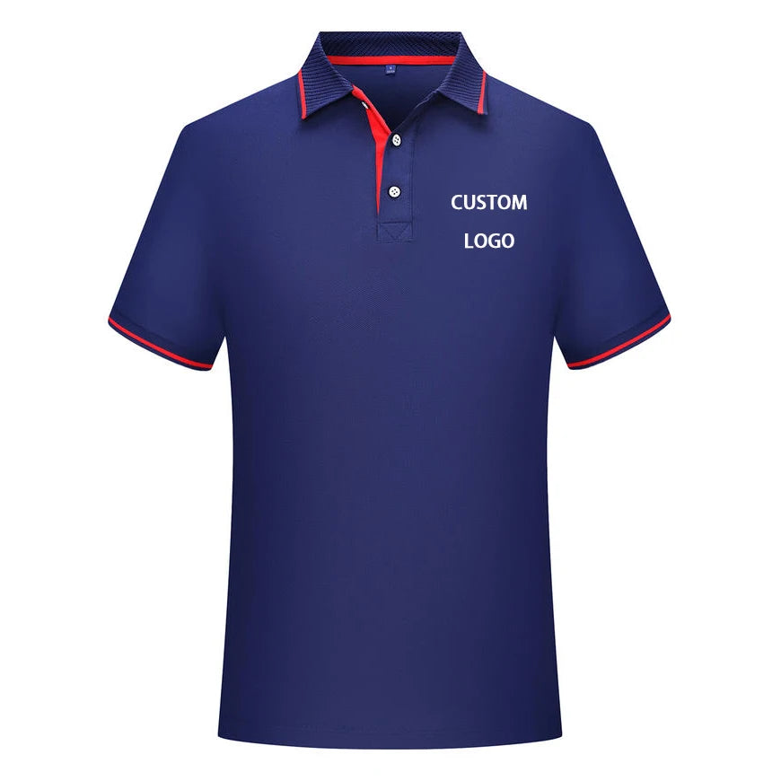 China Vendor Custom Blank Golf for Shirts Unisex Knitted Digital Printing Polyester Cotton for Shirt for Print
