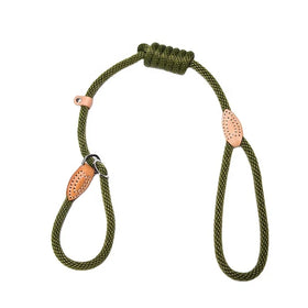 Climbing Lavender Rope Dog Leash and Collar Bully Frenchie Elegant