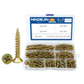 Zinc Plated Steel Self-Tapping Screw CSK Phillips Cross Drive Wood Chipboard Screws Metric Measurement System