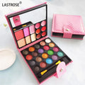 Diy Eye Makeup Private Label High Pigment Eyeshadow Palette Double Eyeshadow Palette Three PU Case Colors Support