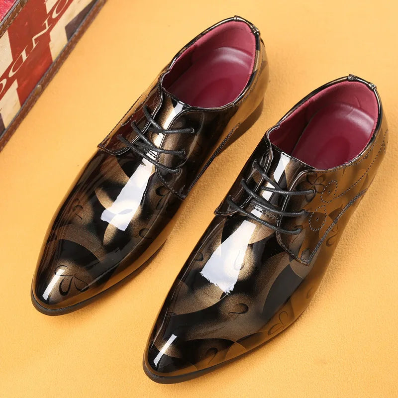 Super Luxury Designer Fashion Plaid Upper New Styles Men Loafers Leather Dress Shoes for Men