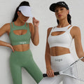 Hot Lightweight Workout Set High Waist Leggings Bra Ropa Deportiva Mujer De Secado Rapido Yoga Fitness Set Gym Sports Clothing