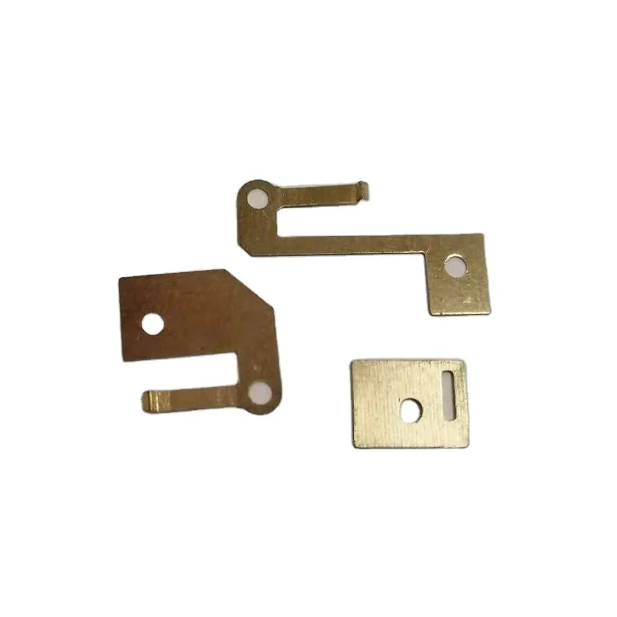 Our Factory Can Do OEM  Electrical Copper Spring Plate Contact  Customized Copper Spring Connectors