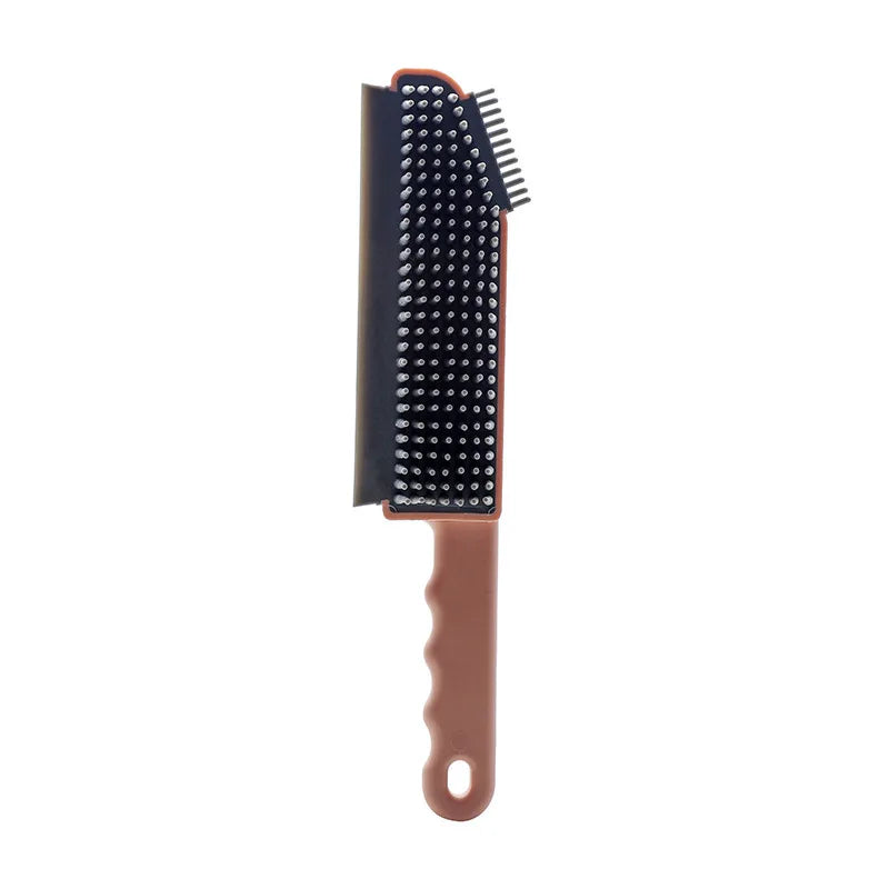 Box Packing 3 in 1 Multi Function Soft Silicone Hand Wash Cleaning Brush With Handle