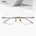 2025 Vintage New Fashion Titanium Eyeglasses High Quality Male and Female Optical Frames Wholesaler Eyewear Spectacles