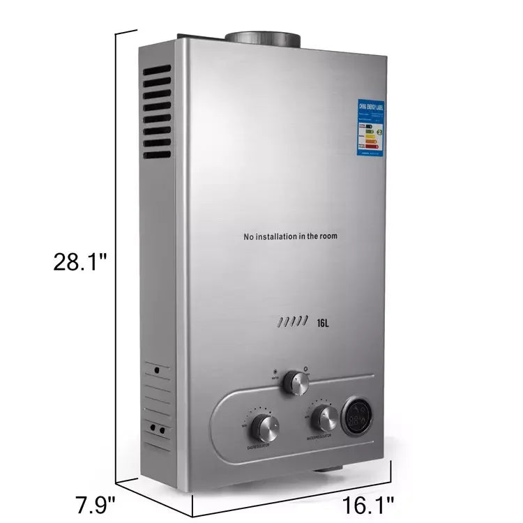 PEIXU Hot Selling  Natural Boiler Instant Gaz Propane Tankless Lpg Geyser