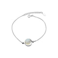 Wholesale Gold Plated 925 Sterling Silver Classic Moonstone Blue Opal Beads Fashion Jewelry for Wedding & Gift