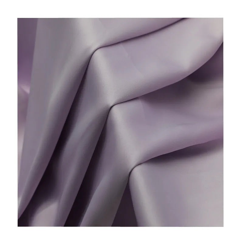 Full Dull Matte Spandex Elastic Stretch Polyester Satin Fabric for Pajamas Evening Dress
