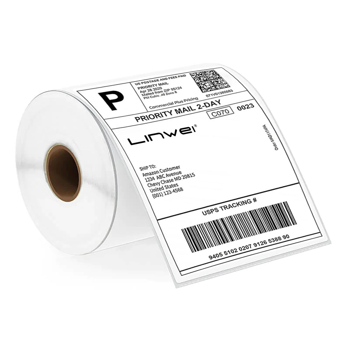 Cheap Self-adhesive Multi Purpose Label 4" X 6.5" (102x165 Mm) for Zebra & More Printers