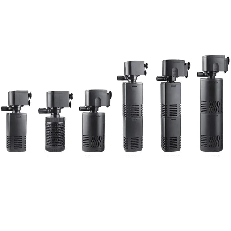 880L/H 1000L/H 1200L/H Submersible Aquarium Filter Plastic Bio Sponge Fish Tank Filter