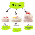Cheap Eco Friendly Reusable Organic Cotton Mesh Drawstring Mini Tote Bag Customizable Size Custom Logo for Vegetables Packaging