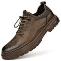 Factory Supply 4 Seasons Handmade Genuine Leather Men Casual Shoes