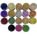 75g/box Colorful Gold Leaf Sheet Silk for Epoxy Resin Imitation Gold Leaf Foil Wire for DIY Handicraft Decoration Painting