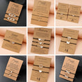 Stainless Steel Charm Bracelet Mother Daughter Key Arrow Life Tree Music Butterfly Heart Compass Cross Stars Couple Bracelets