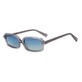 2026Custom Small Vintage Hexagon Frames Gradient Sunglasses Uv Protection Square Outdoor Double Bridge Sunglasses
