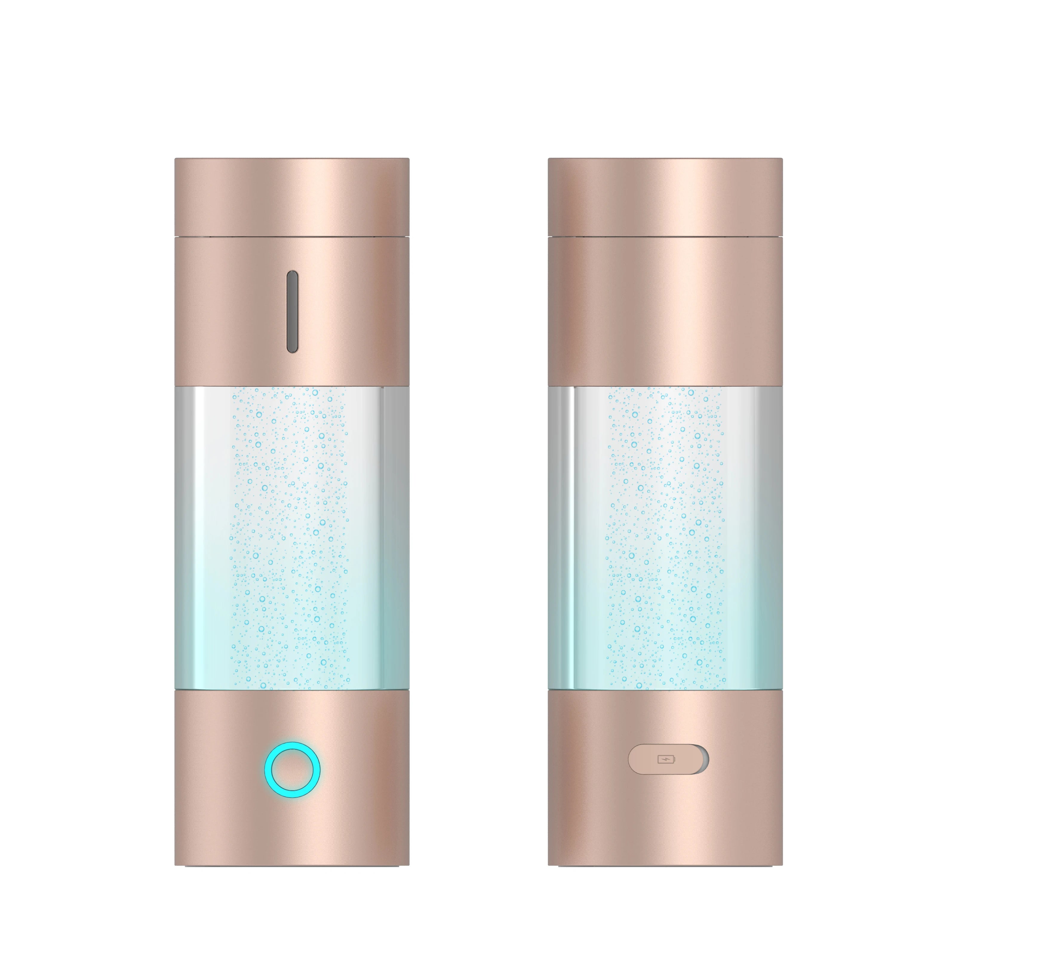 Hydrogen Water Bottle & Generator 2500ppb Odourless Hydrogen-Rich Water 230ml Rechargeable IP67 Waterproof for Car Use