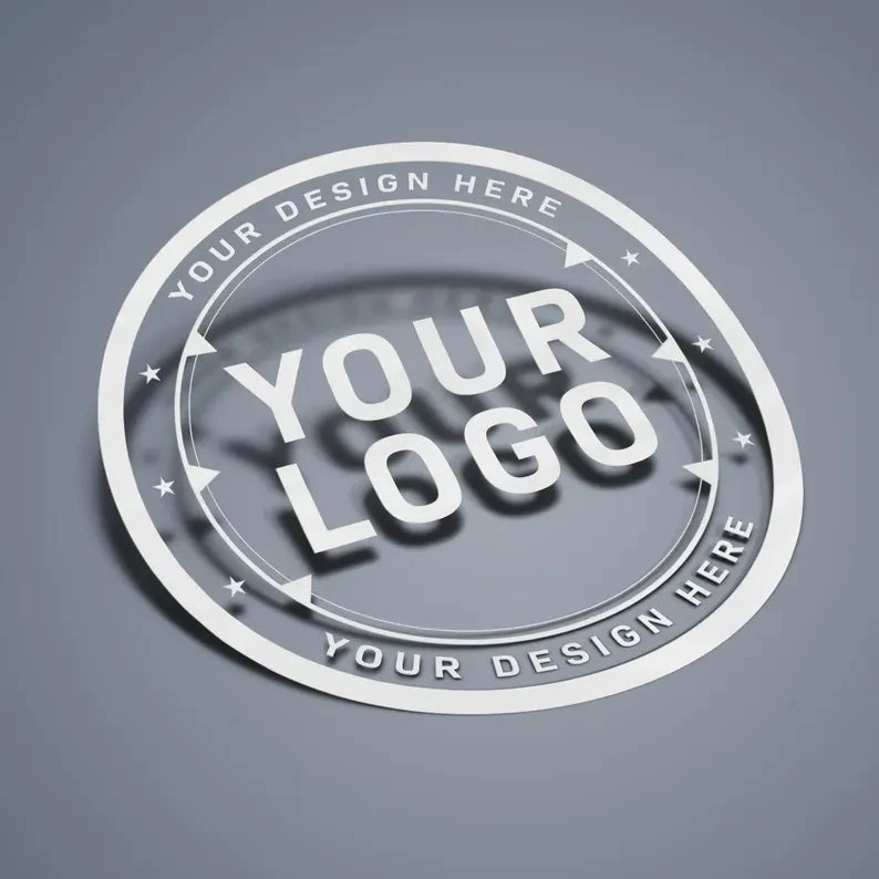 Custom Printing Clear Stickers Vinyl Color Uv Resistance Transparent logo Sticker Adhesive Waterproof Label Sticker