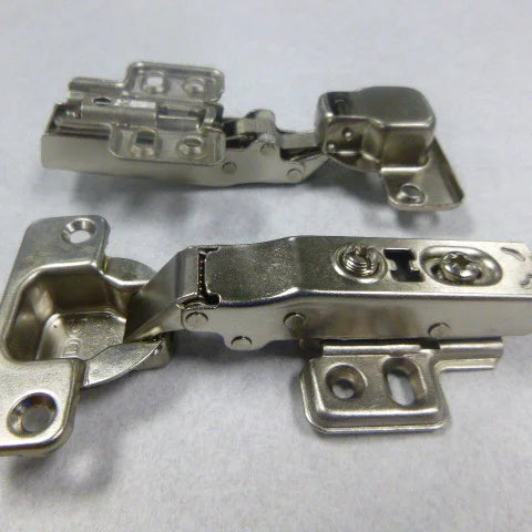 Furniture Hardware Hinge 35mm 110 Degree Steel Buffering Full Overlay Clip on Soft Close Hydraulic Kitchen Cabinet Door