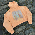 YSJY Manufacturer Custom Vintage Sun Faded Dtg Printing Pullover Heavyweight Acid Wash Distressed Hoodie Men