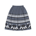 Low Moq New Pattern Islander Style Micronesia Chuuk Guam Marshall Hawaii Mumu Digital Print 100% Polyester Fabrics for Dress