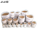 JIJID White Non Woven Nursery Bag Eco Friendly Plant Grow Bag Degradable Non Woven Nursery Grow Bags for Plants