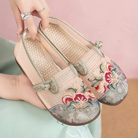 2026 New Fashion Design Womens Flat Shoes Breathable Casual Slip-on Shoes Ladies Stock Shoes