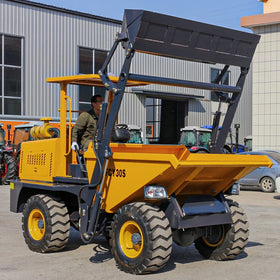 MAP FCY30S 4x4 Diesel Wheel Drive 1.5m Liyuan Hydraulic Short Turning Radius Front Tipping Mini Self Loading Dumper