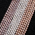 AsVrai U Natural 5A White Freshwater Pearl Beads Rice Shape Loose Beads for Jewelry Making DIY Necklace Bracelet  Accessories
